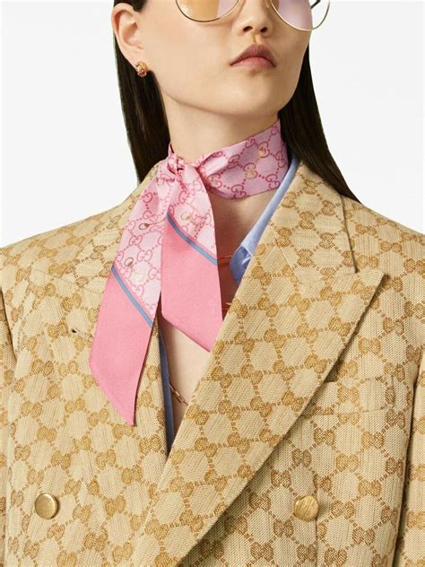 Gucci silk neck bow